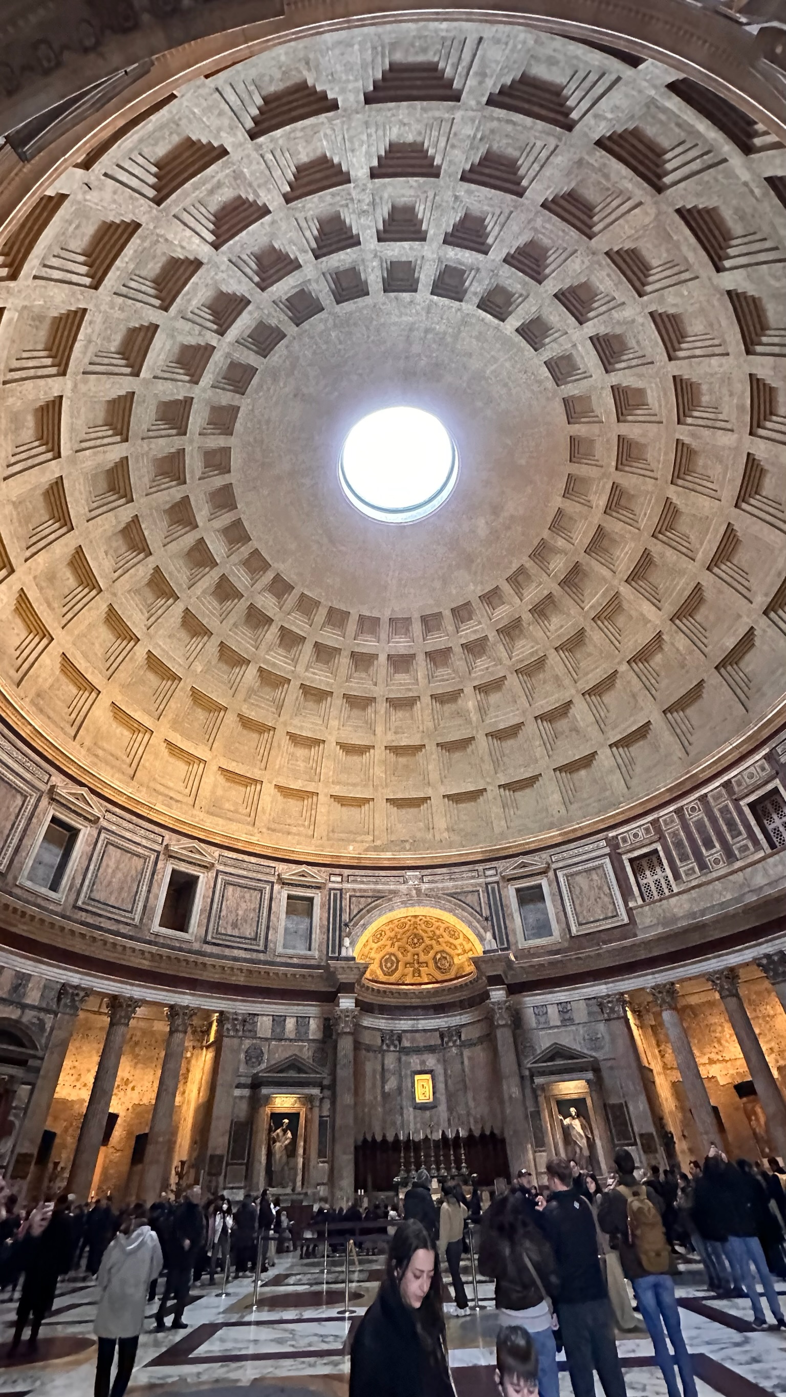 Inside pantheon