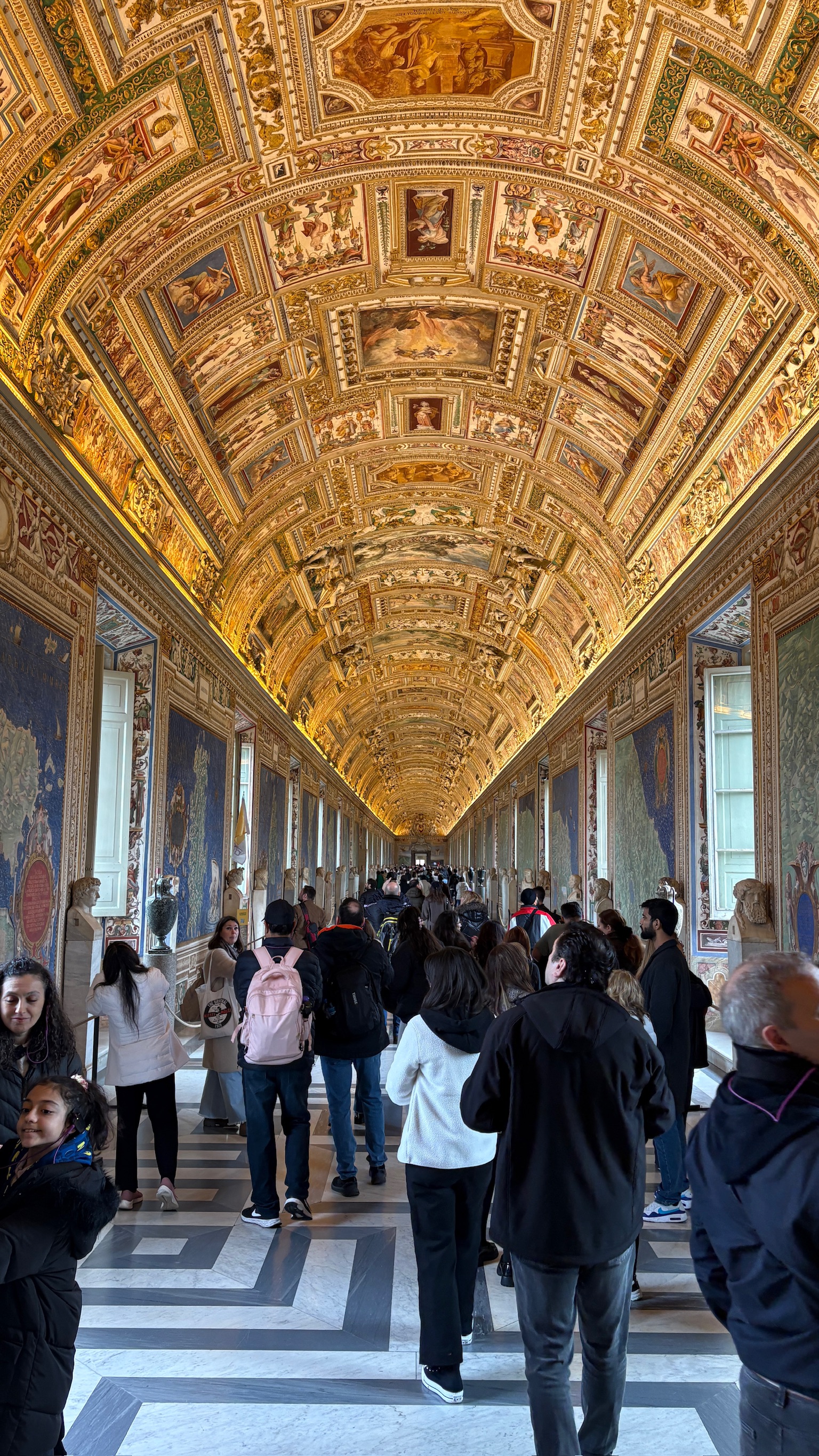 Ceiling of Vatican museum